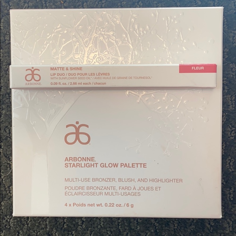 Arbonne Starlight Glow Palette & Lip Duo